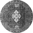thumbnail image 1 of Ahgly Company Indoor Round Persian Gray Traditional Area Rugs, 5' Round, 1 of 1