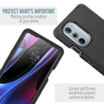 thumbnail image 4 of For Motorola Moto Edge + Plus 2022 Moto Edge Plus 5G UW 2022 Moto Edge 30 Pro Phone Case Dual Layer Full-Body Drop Resistant Shockproof Case with Built In Screen Protector, 4 of 4