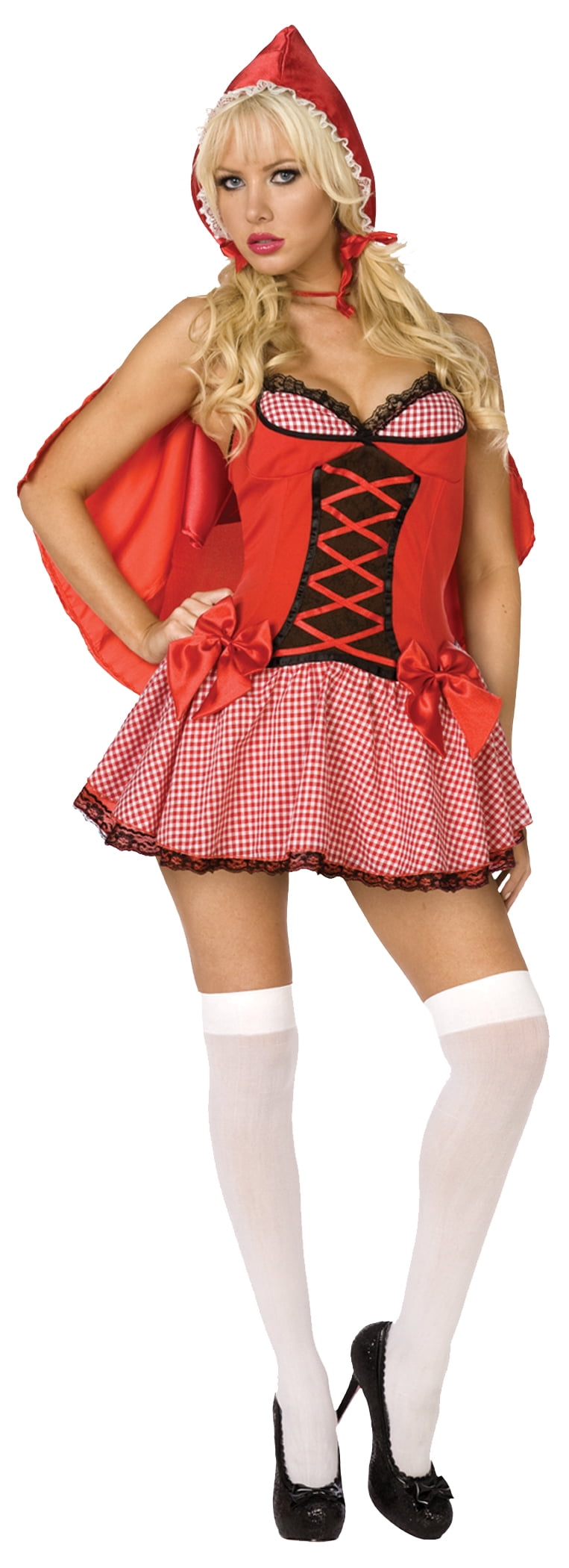 red riding hood corset costume