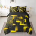 thumbnail image 2 of YST 3D Glowing Buffalo 7-Piece Comforter Set, Modern Abstract Art, Full, 2 of 4