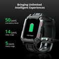 thumbnail image 3 of ALKAI Smart Watch Rugged and Military with 5ATM Waterproof Bluetooth Call(Answer/Dial Calls) AI Assistant, Long-Lasting Battery Life, Multiple Sports Tracking, 2.02'' HD Display, 3 of 6