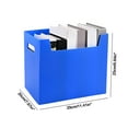 thumbnail image 3 of 2 Packs Desktop Storage Box, 9.84*11.41*7.87 Inch Plastic Desk Magazine File Holder, Rack File Organizer for Office Desktop, Home Workspace, Office Sorting Storage Box, 3 of 6