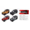 thumbnail image 5 of Simulación 1:22Jeep Wrangler coche en miniatura de aleación Jeep Pull Back Toy Car Pickup modelo de coche, 5 of 5