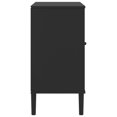 thumbnail image 5 of vidaXL Sideboard SENJA Rattan Look Black 80x40x80 cm Solid Wood Pine, 5 of 5
