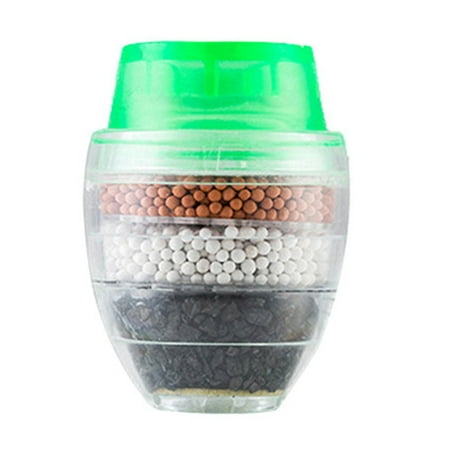 

GoFJ Reliable Faucet Filter Multi-stage Filtration Uniform Water Output Kitchen Appliances Faucet Water Filter for Home