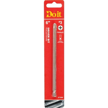 

Do it #3 Phillips 6 In. Power Screwdriver Bit