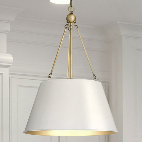 Luxury New Traditional Pendant, White, UQL5013