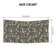 thumbnail image 2 of Sikiie Wolf Fox In Flower Forest Beach Towel for Women Men, Pool Bath Beach Camping Beach Towel Adult Blanket for Travel Swim 27.5"x 55", 2 of 6