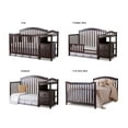 thumbnail image 7 of Sorelle Furniture Berkley 4-in-1 Convertible Crib and Changer, Espresso, 7 of 7