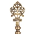 thumbnail image 2 of B&P Lamp® Brass Finial, Antique Finish, Tap 1/4-27F, 2 of 2