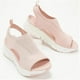 thumbnail image 3 of Sandalias de playa de suela gruesa para mujer, sandalias suaves y anchas con parte superior de cuero para ir de compras, conducir y caminar, 3 of 5