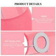 thumbnail image 3 of BRIGHTFUFU 1Pcs Ceiling Light Shade Cover Pink Fabric Hanging Lamp Shade, 3 of 7
