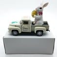 thumbnail image 5 of Easter Metal Truck Decor,Spring Easter Metal Truck with Rabbit and Color Egg Ornaments,Holiday Spring Farmhouse Vintage Pickup Car Decor for Tabletop Centerpiece Home Kitchen Decorations, 5 of 5