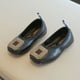 thumbnail image 1 of Zapatos de cuero para niñas Otoño Zapatos de princesa de suela blanda de moda para niñas Zapatos de una sola capa con boca baja y sin cordones para niños, 1 of 6