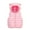 Pink, variant on Toddler Girls Boys Zip Up Puffer Vest Solid Color Warm Sleeveless Jacket Lightweight Waterproof Baby Coat