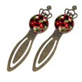 thumbnail image 2 of Cherry Vintage Copper Crown-Shaped Bookmarks: Stainless Steel Material, Gift for Book Lovers and Readers – Set of 2: Book Accessories, Reading Accessories, Book Mark, 2 of 5
