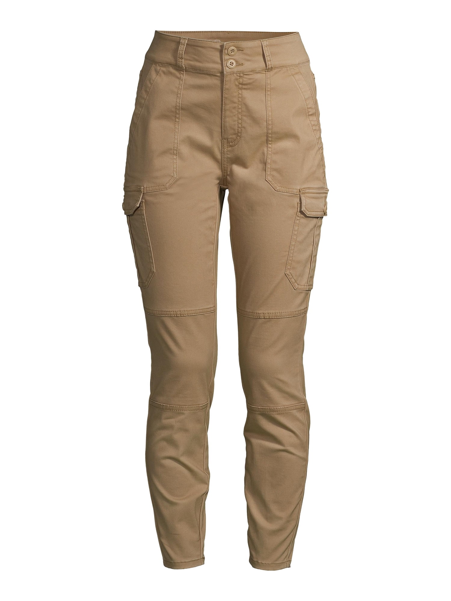 No Boundaries Juniors' Skinny Cargo Pants - High Rise, Recycled Material,  Casual Wear - Walmart.com