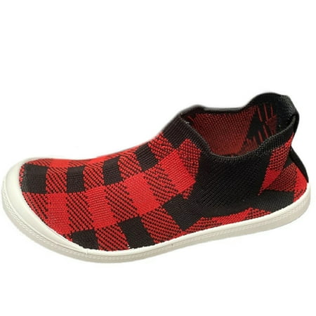 

AnuirheiH Feizhi Casual Comfortable Big Red Flat Round Toe Women Shoes Sale Clearance