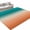Orange, variant on Entryway Rug 2'x3', Teal Burnt Orange Ombre Kitchen Runner Rugs Non-Slip Carpet Mats, Contemporary Gradient Abstract Art Bedside Rugs Runners Washable Floor Carpet for Bathroom Laundry Room
