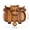 A, variant on B Solid Wood Highland Cow Serving Tray Charcuterie Board For Cheese Snacks Holiday Party