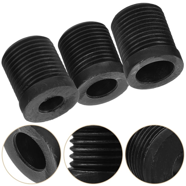 BRIGHTFUFU 3Ud Conector Universal Para De Auto Y Camión Negro Resistente