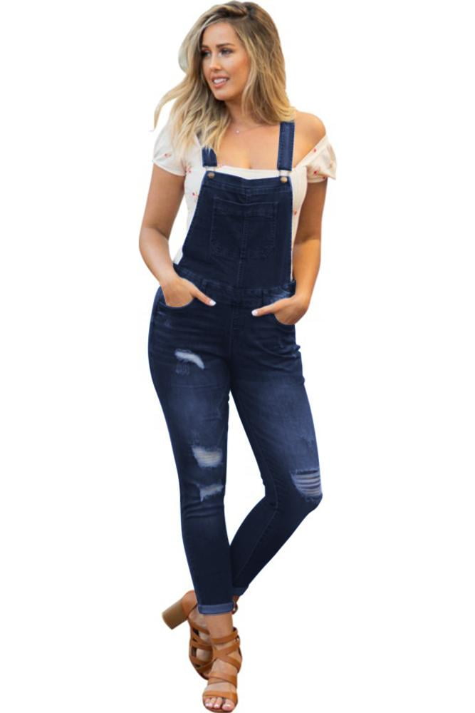 blue jean overalls walmart