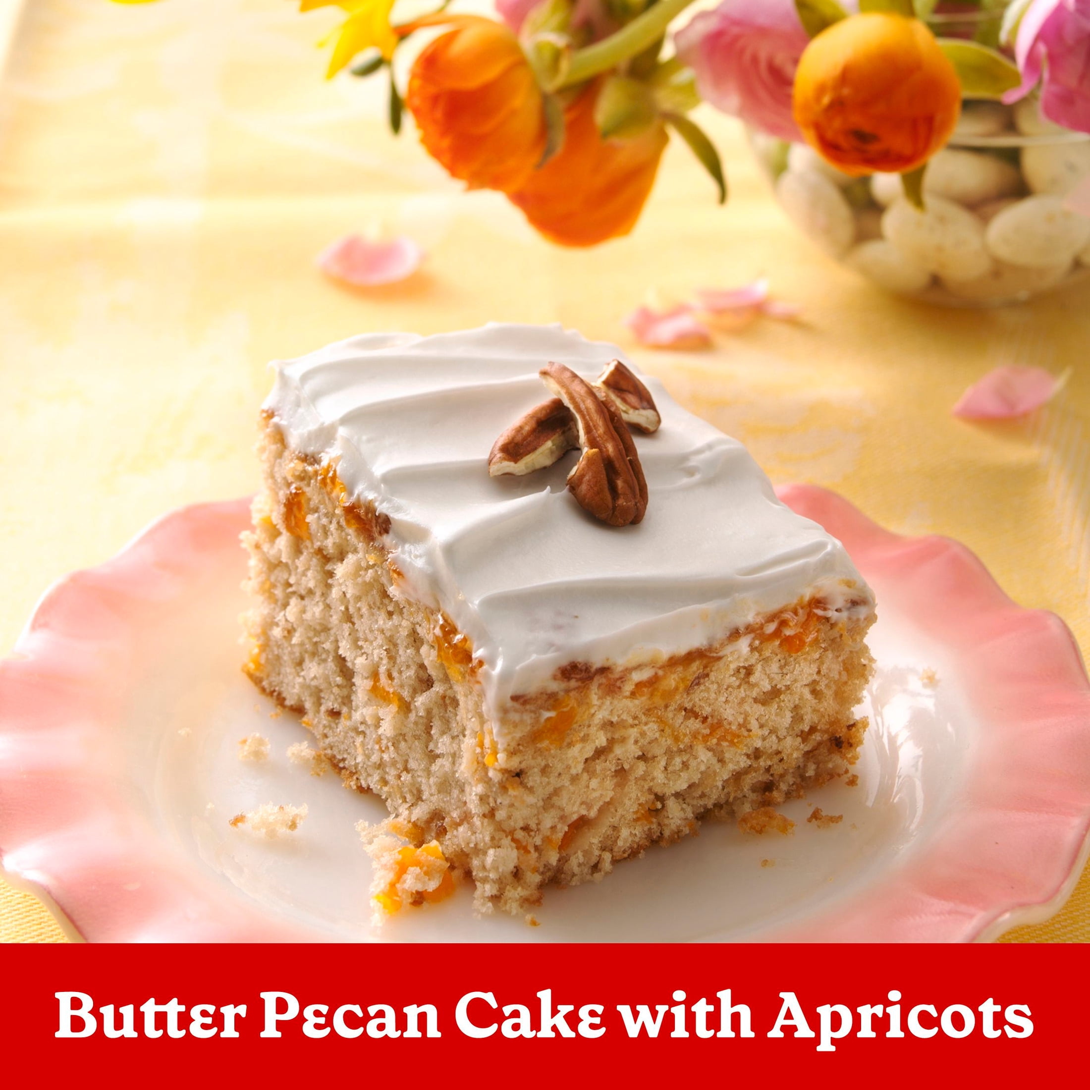 Betty Crocker Delights Super Moist Butter Pecan Cake Mix, 13.25 oz