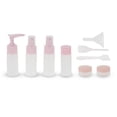 thumbnail image 1 of Conjunto de Contenedores de Viaje Únicos 1Set Botellas de Viaje Portátiles PE Color Rosa, 1 of 2