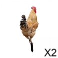 thumbnail image 1 of Estatua de pollo,Estacas de estatua de animal de pollo Escultura de pollo,Estacas de jardín Figuras de estatua de jardín de pollo,Estatuas de pollo Estatua de decoración de jardín, 1 of 8