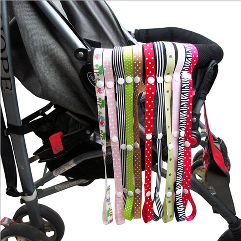Baby Stroller Secure Toys Rope No Drop Bottle Cup Holder Strap Chair Car Seat SZ 