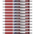 thumbnail image 2 of Pentel Needle Tip Liquid Gel Ink Pens - 0.7 mm Pen Point Size - Needle Pen Point Style - Refillable - Retractable - Red Liquid Gel Ink Ink - Stainless Steel Tip - 12 / Box | Bundle of 5, 2 of 2