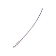 thumbnail image 1 of Cable de ambre coloreado de 15 cm, acero inoxible para Púrpura Zulema Cable de llavero de alambre, 1 of 8