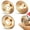 3pcs, variant on Angle Grinder Polishing Pad, Tungsten Carbide Wood Carving Disc Set, Heavy-Duty Sanding Discs & Shaping Wheel for 4" & 4-1/2" Grinders - Cutting, Polishing and Buffing (6pcs)