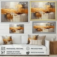 thumbnail image 4 of Designart "Gleaming Gold VII" Abstract Collages Wall Decor, 4 of 5