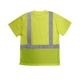 thumbnail image 2 of Radians St11B Class 2 T-Shirt Short Sleeve Black Bottom Hi-Vis Green/black Xl, 2 of 5