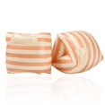 thumbnail image 1 of 2Pcs Children Swimming Gear Arm Swimming Rings Toddler Inflatable Kids Arm Float Rings Arm Bands Kids Swim Arm Floaties orange stripes, 1 of 5