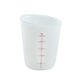 thumbnail image 5 of Bearachild Taza medidora de 250/500ml, vaso graduado de café con leche, recipiente medidor de silicona para cocina de laboratorio 250ML 2piezas, 5 of 6