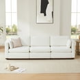thumbnail image 3 of CHITA Sectional Couches Modular Sofa for Living Room, 3PC in Cream White, 3 of 8