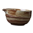 thumbnail image 4 of Taza de té verde japonesa Matcha Bowl, tazón de té de porcelana tradicional hecho a mano para marrón verde, 4 of 9