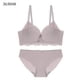 thumbnail image 1 of Conjunto de bragas de sujetador sexy para mujer Ropa interior push-up ondulada hueca Calzoncillos de lencería transpirable, Conjunto de ropa interior, Gris, 36 / 80B Inevent AP001165-06B, 1 of 7
