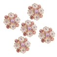thumbnail image 4 of Botones De Vástago De De Imitación De Flores De 22x5 Piezas Para Manualidades De Costura 23mm Sunnimix botones de diamantes de imitación, 4 of 8
