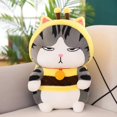 thumbnail image 1 of Almohada de peluche de gato para niños, juguete de almohada Kawaii para dormir, muñeco bonito para dormir, regalo de cumpleaños y Navidad, 1 of 4