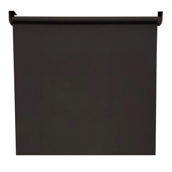 Persiana Enrollable Deco Persianas Black Out Color Espresso 180cm de ancho por 180cm de alto