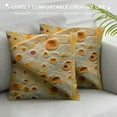 thumbnail image 3 of ONETECH Funny Food Realistic Print Pillow Covers Decorative Preppy Lumbar Throw Pillowcase Couch Cushion Cover for Home Decor Living Room Bedroom College Dorm Bed Car Sofa Sof, 3 of 5