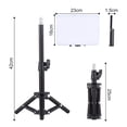thumbnail image 2 of Andoer - Juego de 2 luces LED para vídeo (45 W, panel de luz de relleno para fotografía, brillo ajustable 2800 K-6500 K), 2 of 8