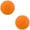 Orange, variant on US 2 Pc Dog Toy Flyer Flexible Durable Frisbee Disc LARGE Chew Fetch Toys