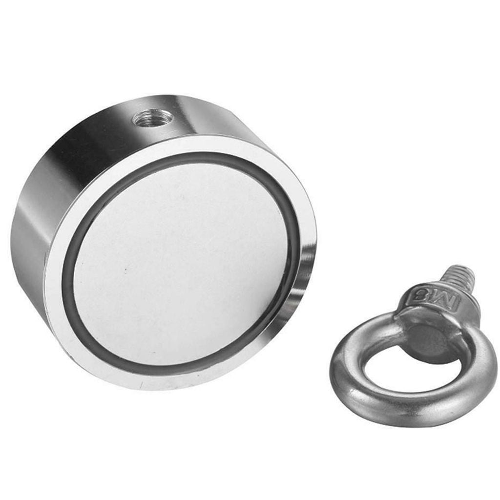 Gustave 1300L Neodymium Steel 1300 lbs Max Weight, Double-Sided Lifting Magnet