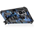 thumbnail image 4 of for Xiaomi Poco M4 Pro 5G Camouflage Case, Military Grade Built-in Magnetic Kickstand Camo Cover for Xiaomi Poco M4 Pro 5G MC Dark Blue, 4 of 7