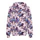thumbnail image 4 of Puntoco Chaqueta Con Capucha Y Manga Larga Con Cremallera Y Estampado Navideño Informal Para Mujer, 4 of 6
