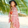 thumbnail image 2 of Gash Hao Turkish Beach Towel 39 x 71 Quick Dry Sand Free Lightweight Large Oversized Beach Towel, 2 of 5
